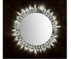 Зеркало с подсветкой Artik D620 мм с пультом управления NC2014