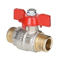 Кран шаровой ENOLGAS НН 1/2&quot; (бабочка)