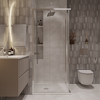 Душевой уголок Niagara Nova 1950x900x900 хром NG-6623-34