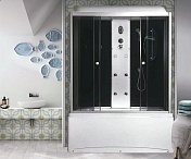 Душевая кабина Niagara Ultra 150x70 (тонированное стекло) серебро NG-5150-01
