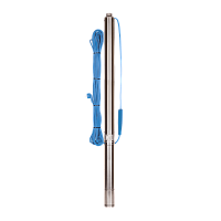 Насос скважинный Aquario ASP1E-100-75(P) с плавным пуском с кабелем 60м