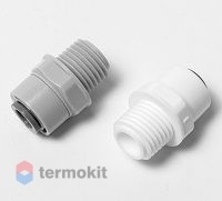 WATERSTRY Переходник прямой трубка 1/4" - 1/4" нар. резьба