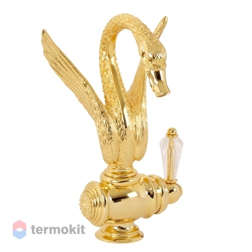 Смеситель для раковины Migliore LUXOR Золото, SWAROVSKI 26941