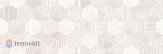Керамическая плитка Cersanit Lin вставка гексагон бежевый (LN2O012DT) 19,8x59,8