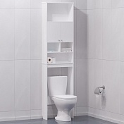 Стойка Corozo Комфорт 55 напольная белый глянец SD-00000342