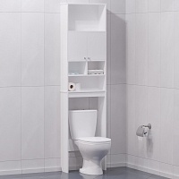 Стойка Corozo Комфорт 55 напольная белый глянец SD-00000342