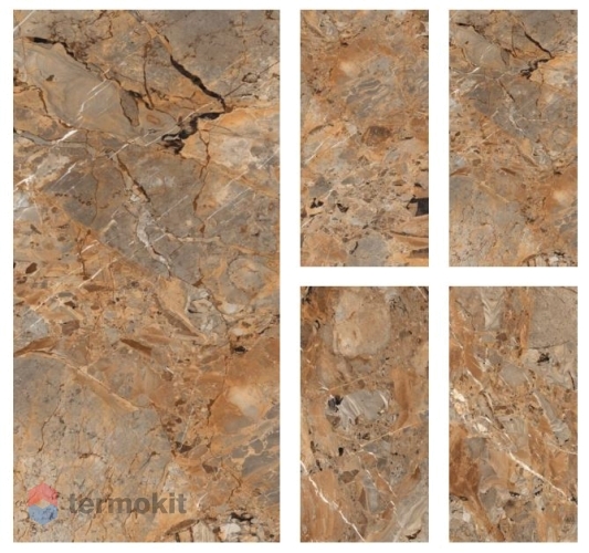 Керамогранит Maimoon Ceramica Breccia Fantastico Brown 80x160