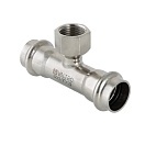 Пресс-тройник из нержавеющей стали Valtec ВР 35 мм x 1"