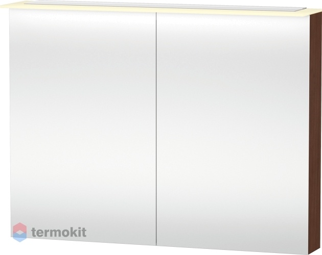 Зеркальный шкаф Duravit X-Large 100 с подсветкой Американский орех XL759501313