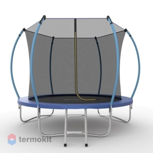 Батут с внутренней сеткой и лестницей Evo Jump Internal 10ft (Blue)