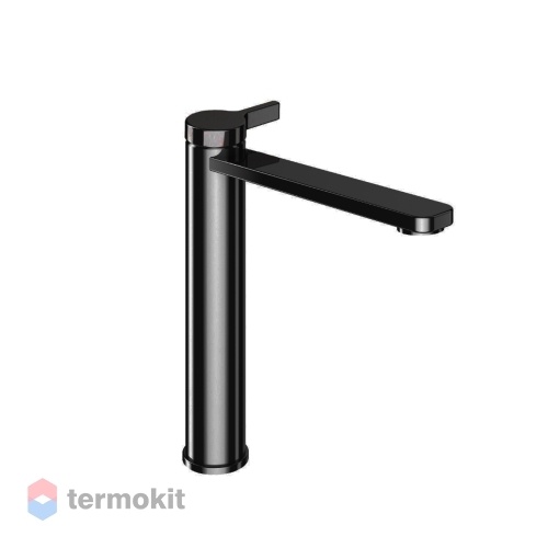 Смеситель для раковины Webert Coral с донным клапаном черный CO830402560
