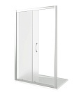 Душевая дверь Good Door LATTE 1400х1850 белый (матовое стекло) ЛА00025