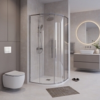 Душевой уголок Niagara Nova 1950x900x900 хром NG-6626-34