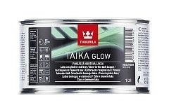 Tikkurila Taika Glow,Светящийся в темноте водоразбавляемый лак,0,33л