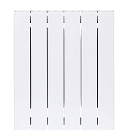 БиМеталлический радиатор Rifar SUPReMO 500 \ 06 секций \ с боковым подключением