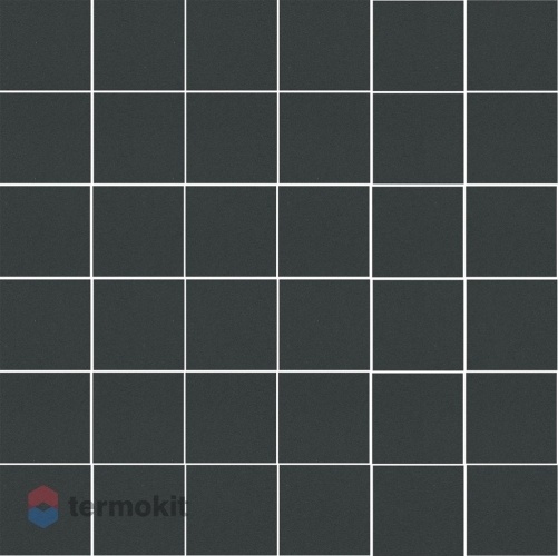 Керамическая плитка Kerama Marazzi Агуста 21057 черный натуральный (полотно из 36 частей) 30,1х30,1