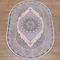 Ковёр Kitroom Gloria 150x230 овальный бежевый A0266C