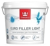 Tikkurila Euro Filler Light Легкая шпатлевка для стен и потолка