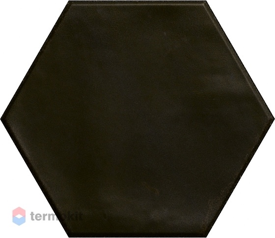 Керамогранит Ribesalbes Hope Hex Nero Graphito Matt 15x17.3