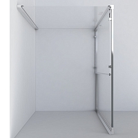 Душевой уголок Vincea Garda 1900x1200x900 вороненая сталь VSR-1G9012CLGM