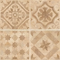 Керамогранит Ceracasa Livorno Deco Medici Cotto Rect. (mix) декор 40,2x40,2