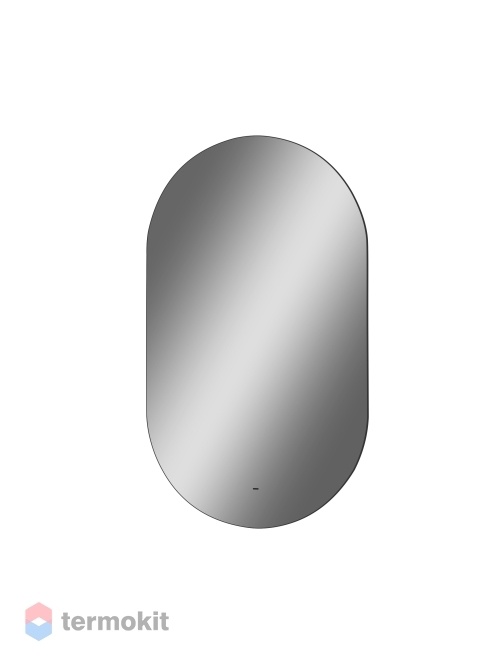 Зеркало Континент Fleur 65 с подсветкой белый ЗЛП595
