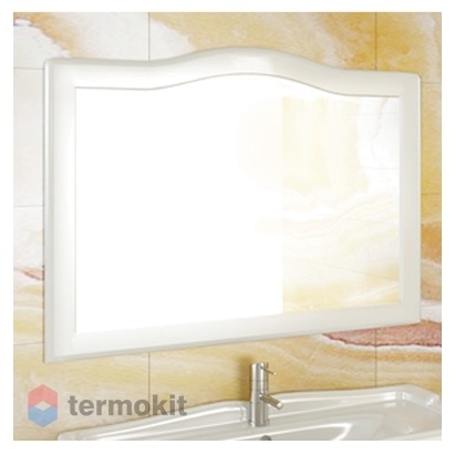 Зеркало COMFORTY Монако-120 белый глянец 00003132225