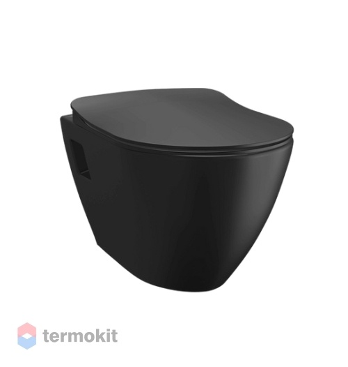 Чаша унитаза подвесного CREAVIT TERRA черный матовый TP325-11SM00E-0000