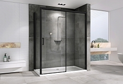 Душевой уголок ABBER Komfort 2000x1400x900 черный AG93140B-S92B