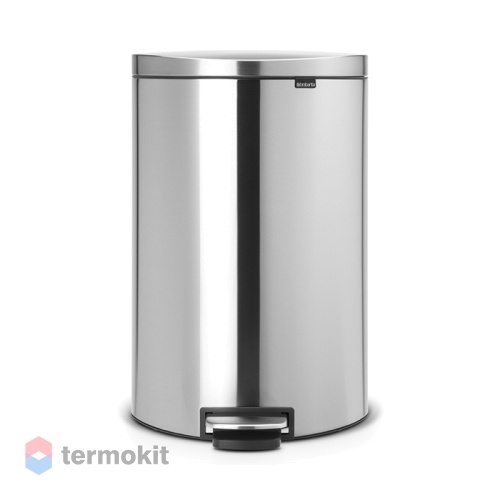 Мусорный бак Brabantia FlatBack+ 40л стальной матовый (FPP) 482021
