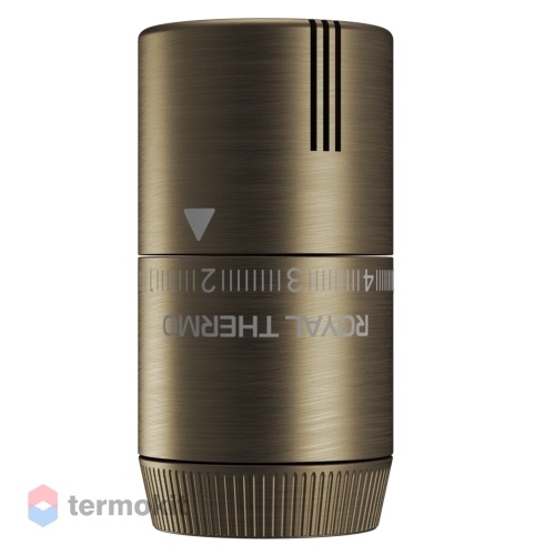 Royal Thermo Термоголовка жидкостная Design М30х1,5 (бронза)