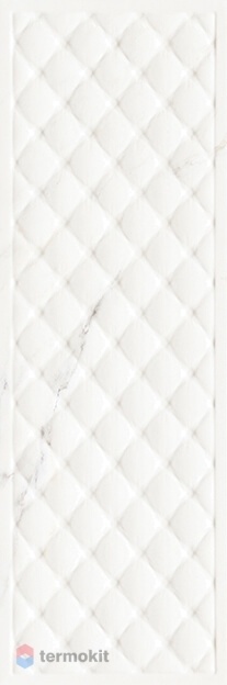 Керамическая плитка Ascot Glamourwall Calacatta Capitone СП451 настенная 25х75