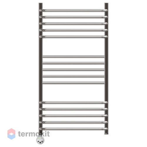 Полотенцесушитель электрический Point Серии Омега П15 500x1000 левый/правый, хром PN90150SE