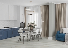 Кварцвиниловая плитка SpaceFloor Pluto 1005 Титан