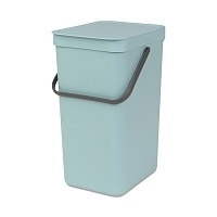 Встраиваемое мусорное ведро Brabantia Sort&Go 16 л мятный 109843