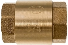 Kromwell Клапан обратный с латунным золотником 3/4&quot;