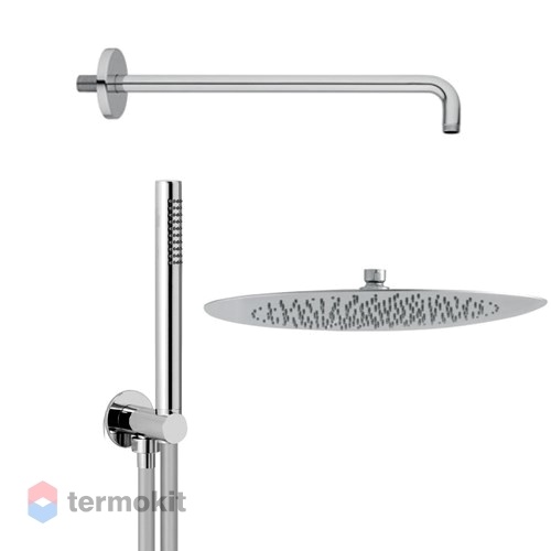 Комплект для душа AquaElite полированная сталь KT015B02Q
