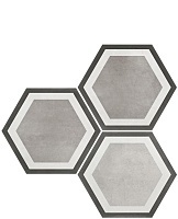 Керамогранит Durstone Six Cementine Pisa Grey 23x27