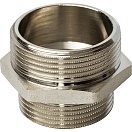 STOUT Ниппель переходной НН 1 1/2" x 1 1/4" никелированный