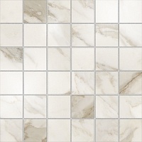 Керамическая плитка Azteca Calacatta Mosaico Lux Gold мозаика 29,8x29,8