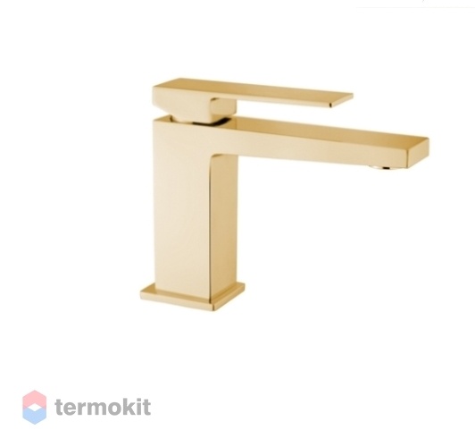 Смеситель для раковины Webert Pegaso матовое золото PE830102794