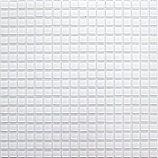 Стеклянная Мозаика Bonaparte Super white (4x15x15) 30x30