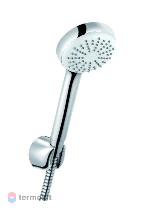 Ручной душ Kludi Logo 1 режим, с держателем, хром 6801005-00