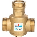 STOUT Термостатический смесительный клапан G 1" 1/4 НР 55°С