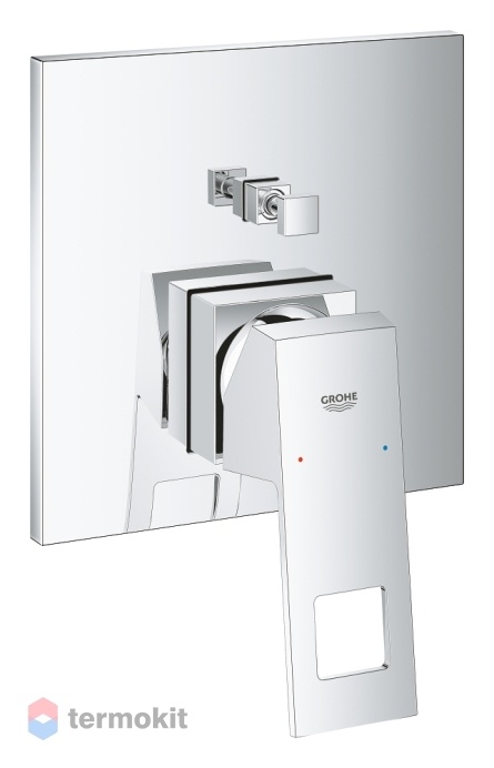 Встраиваемый смеситель для ванны и душа Grohe Eurocube 24062000