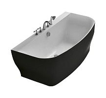 Акриловая ванна BelBagno 1650x780x590 BB74-NERO-W0