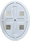 Зеркало Belbagno SPC с встроенным светильником и кнопочным выключателем 75 SPC-VST-750-900-LED-BTN