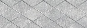 Керамическая плитка Ceramica Classic Alcor Attimo Декор серый 17-05-06-1188-0 20х60