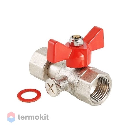Valtec Кран шаровой для подключения манометра 1/2" x 1/2"
