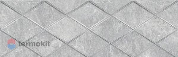Керамическая плитка Ceramica Classic Alcor Attimo Декор серый 17-05-06-1188-0 20х60